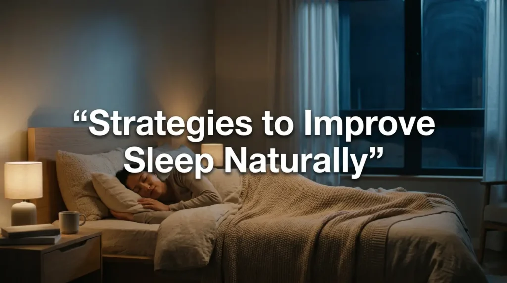 How to Improve Sleep Naturally: Simple Tips for Deep Sleep