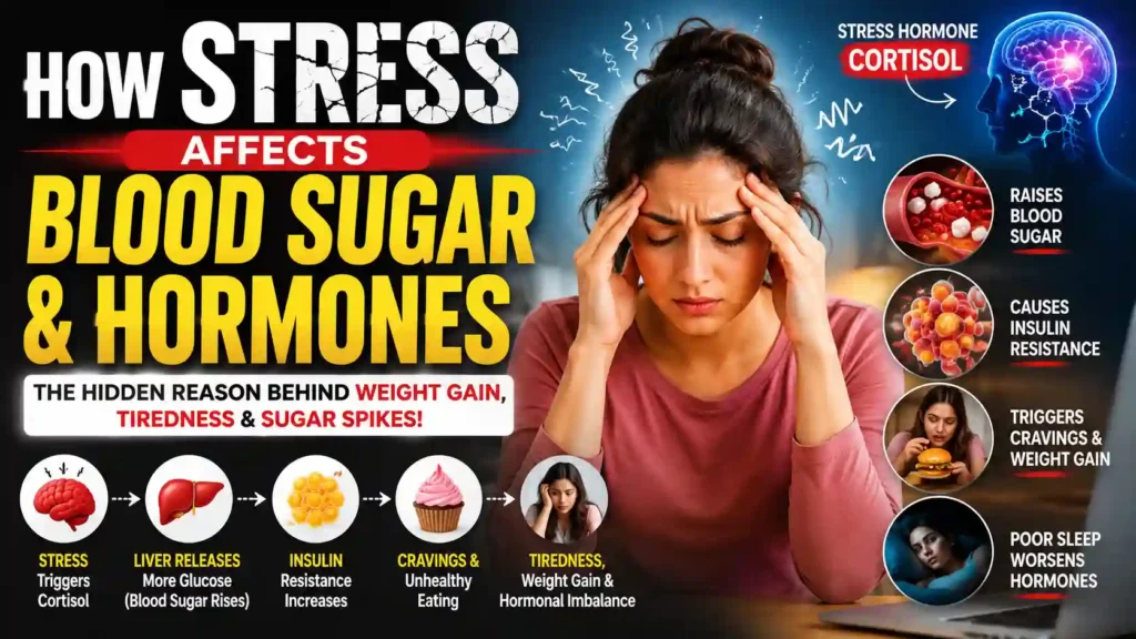 How Stress Affects Blood Sugar and Hormones