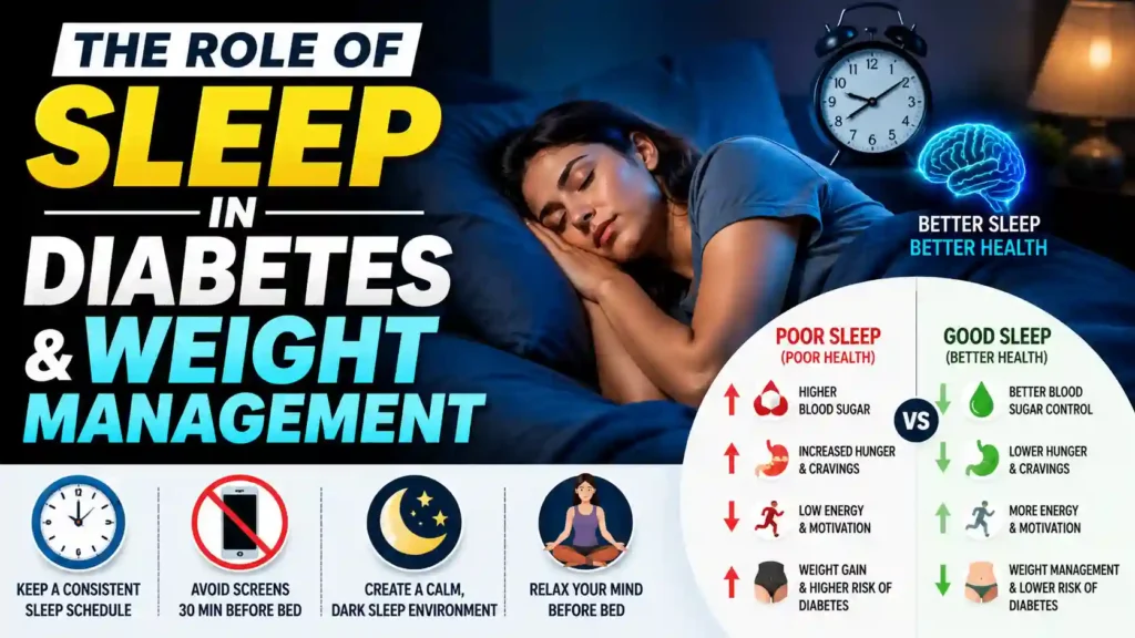 The Role of Sleep in Diabetes and Weight Management