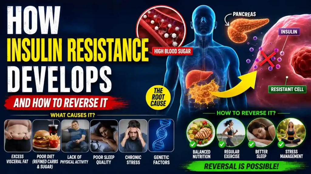 How Insulin Resistance Develops and How to Reverse It