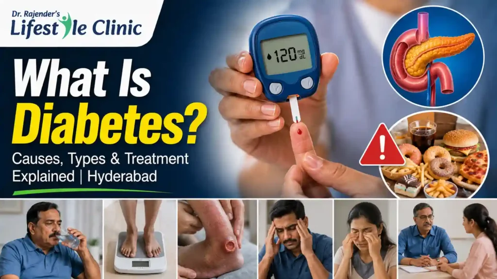 What Is Diabetes? Causes, Types & Treatment Explained | Hyderabad