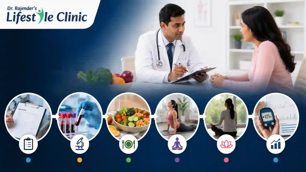 How Dr. Rajender Lifestyle Clinic's Program Works Step by Step