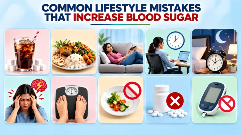 Common Lifestyle Mistakes That Increase Blood Sugar