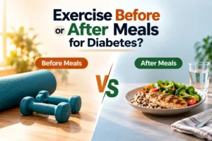 Exercise Before or After Meals for Diabetes
