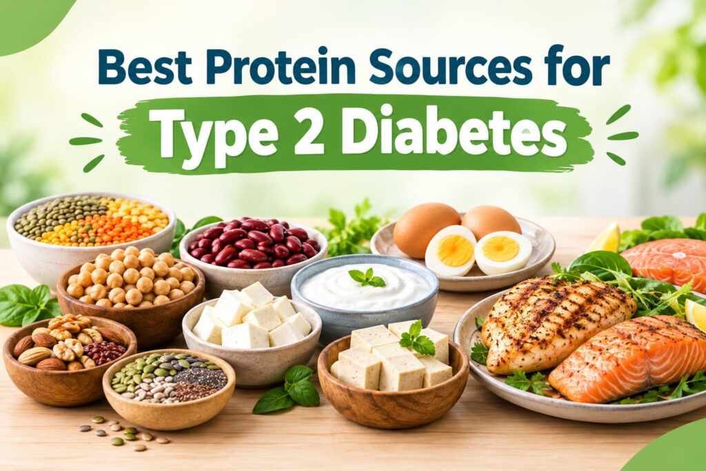 High-Protein Foods for Diabetes Vegetarian and Non-Vegetarian Options