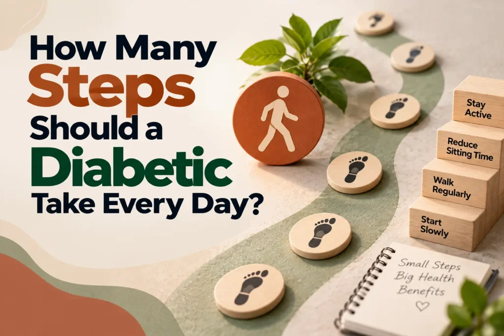 How Many Steps Should a Diabetic Take Every Day