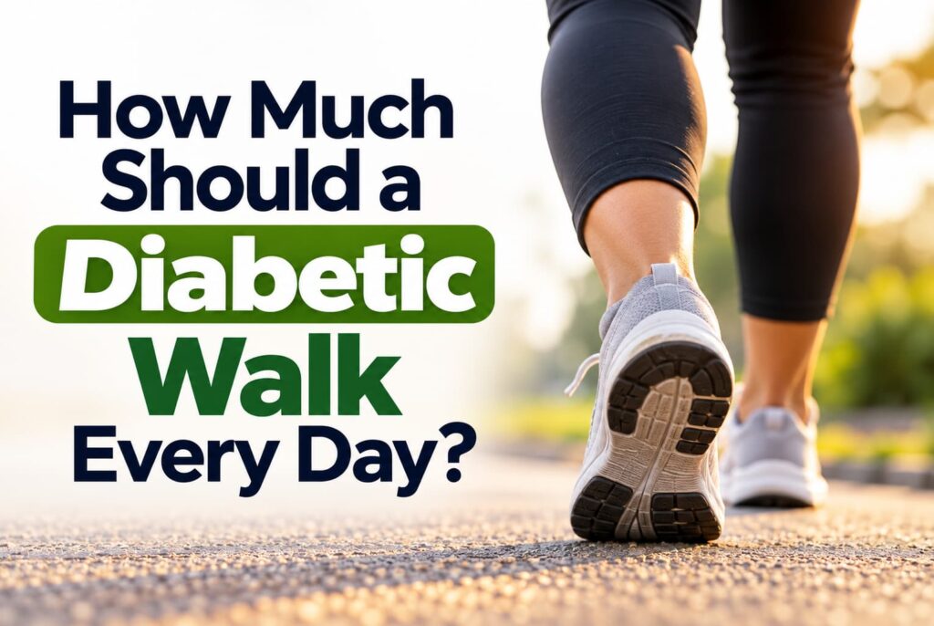 How Much Should a Diabetic Walk Every Day