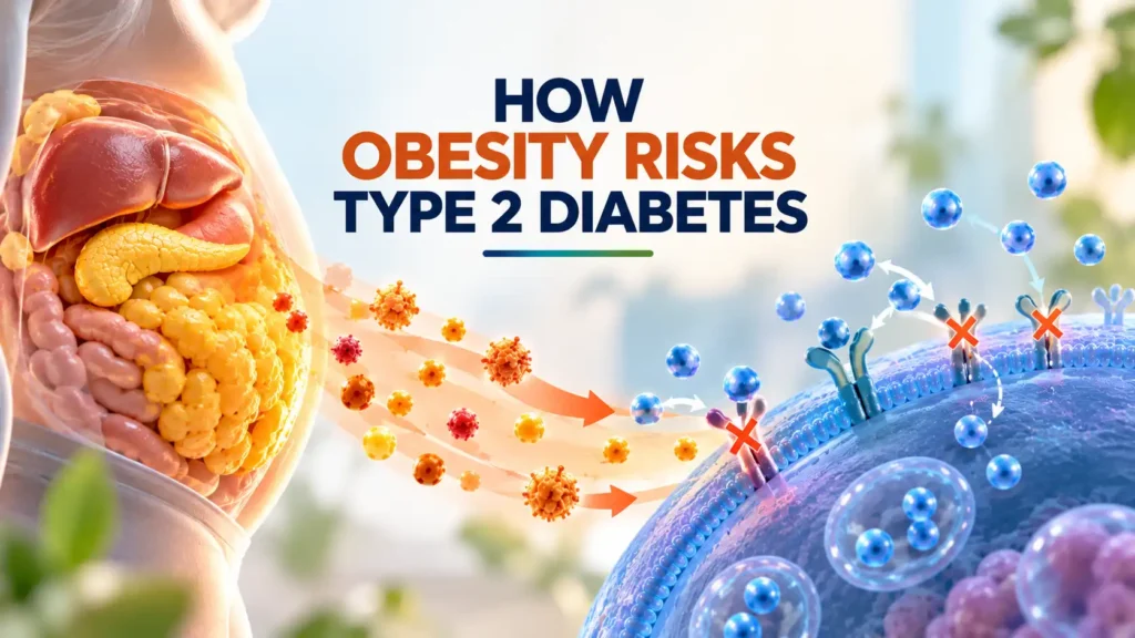 How Obesity Increases the Risk of Type 2 Diabetes