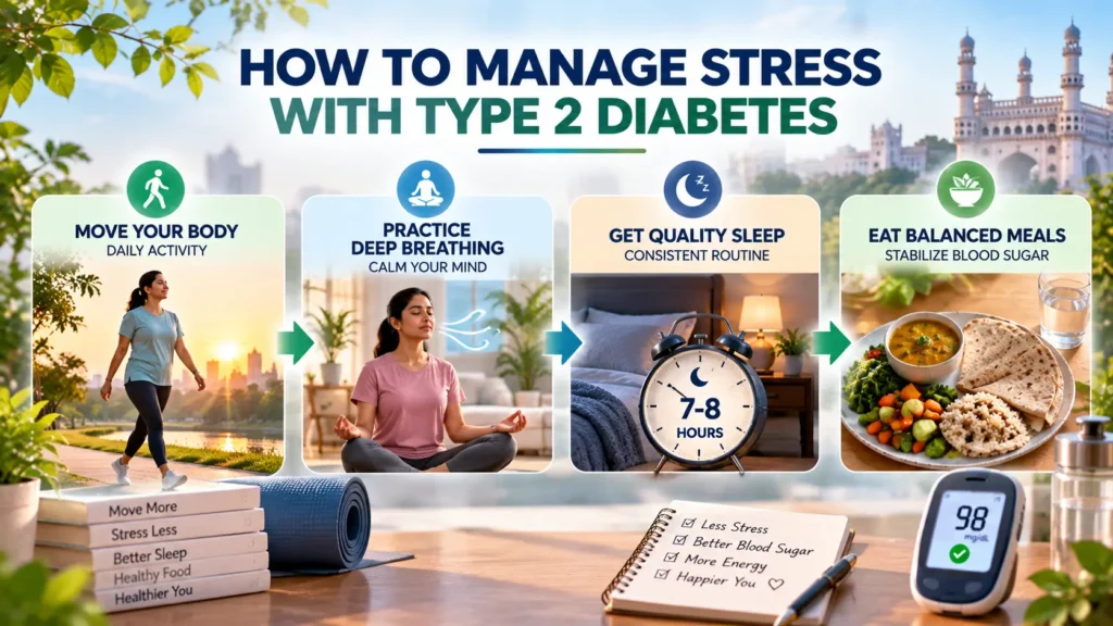 How to Manage Stress With Type 2 DiabetesHow to Manage Stress With Type 2 Diabetes