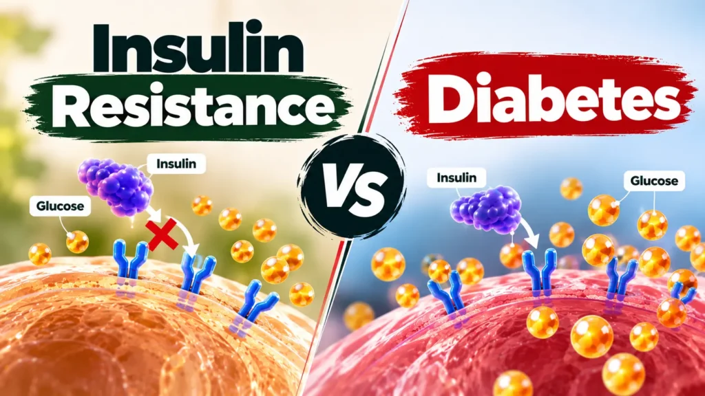 Insulin Resistance vs Diabetes What's the Difference