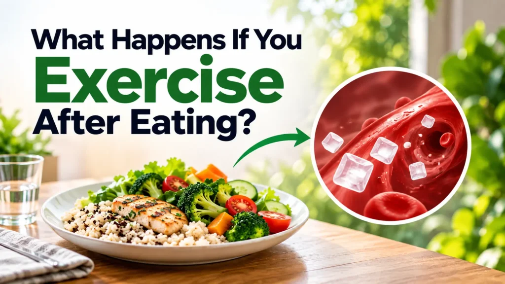 What Happens If You Exercise After Eating
