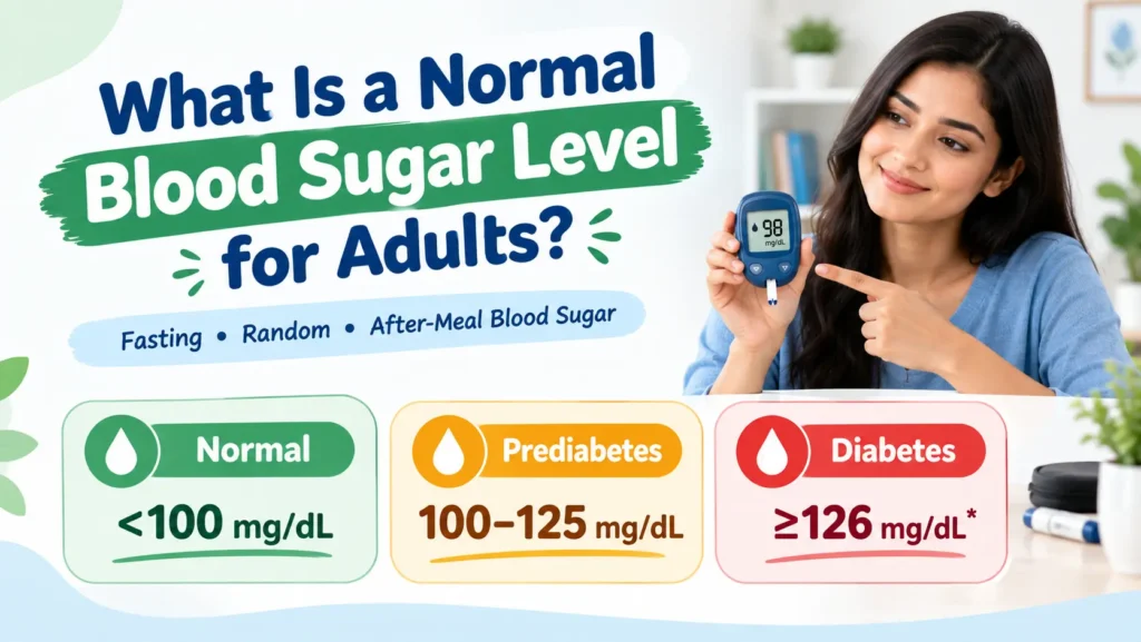 What Is a Normal Blood Sugar Level for Adults