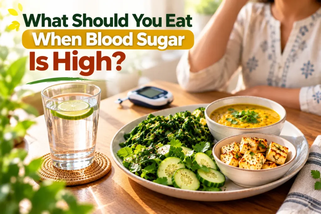 What Should You Eat When Blood Sugar Is High