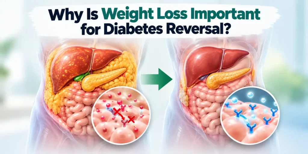 Why Is Weight Loss Important for Diabetes Reversal