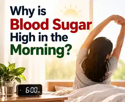 Why is blood sugar high in the morning