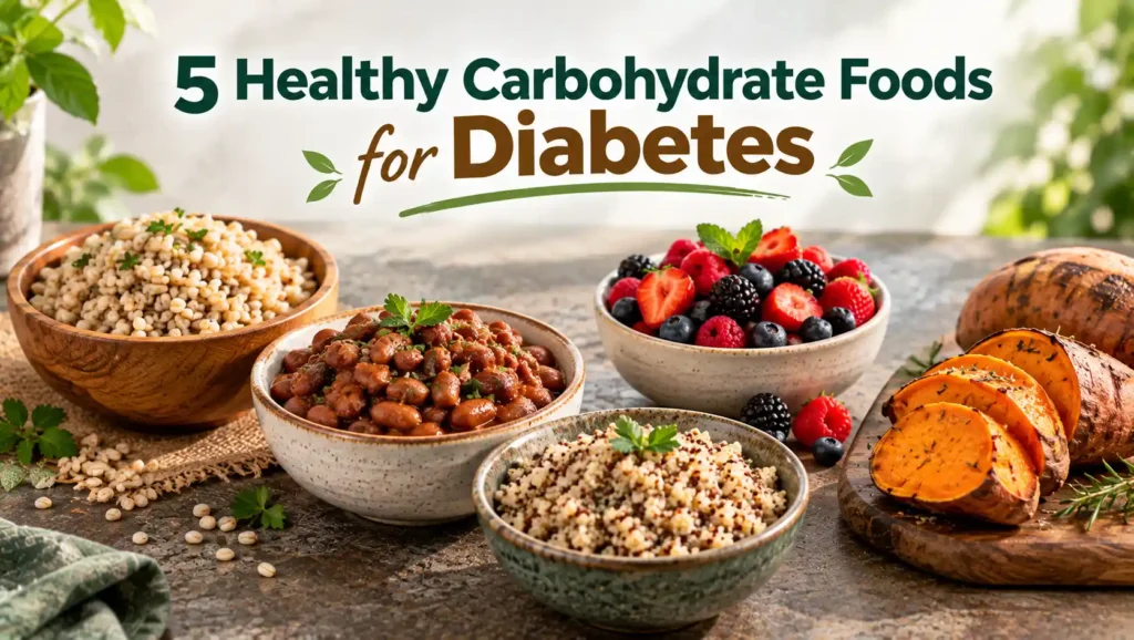 5 Healthy Carbohydrate Foods for Diabetes