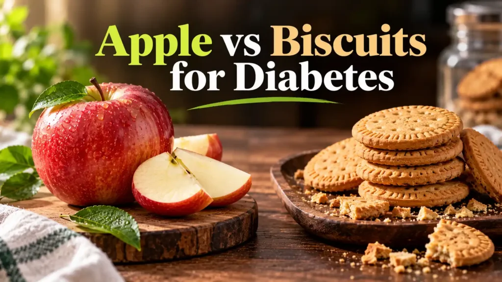 Apple vs Biscuits for Diabetes