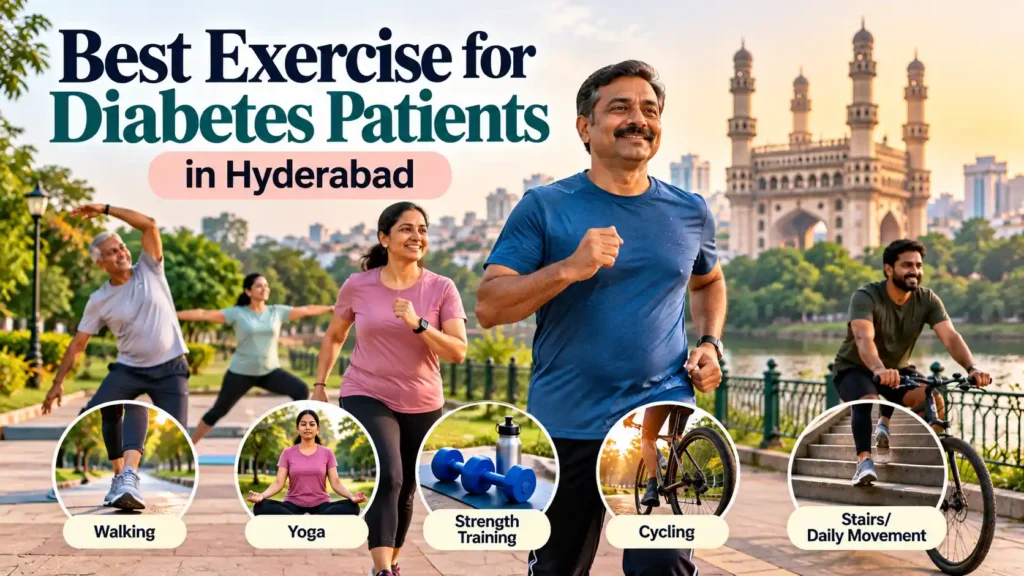 Best Exercise for Diabetes Patients in Hyderabad