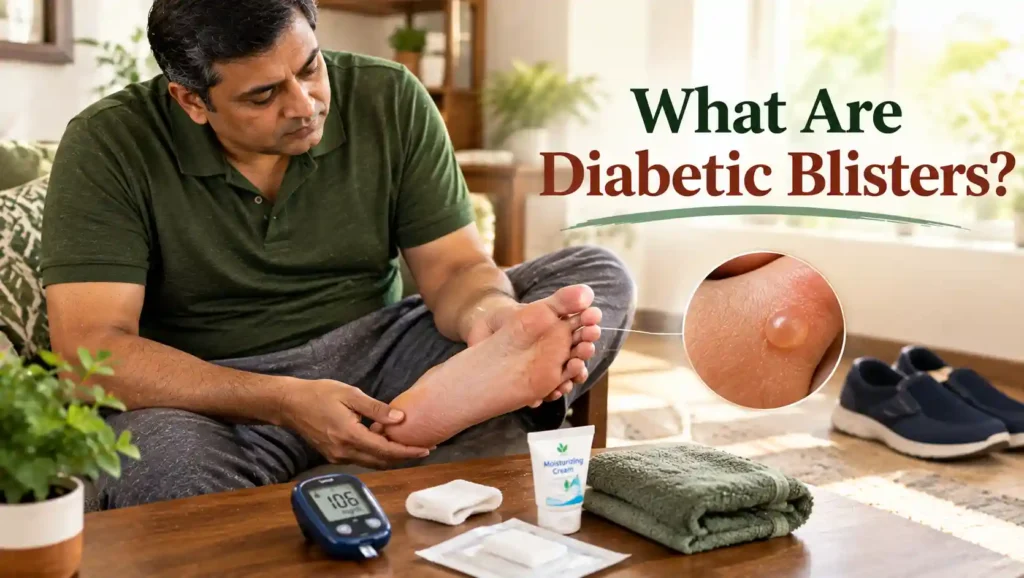 Diabetic Blisters on the Feet