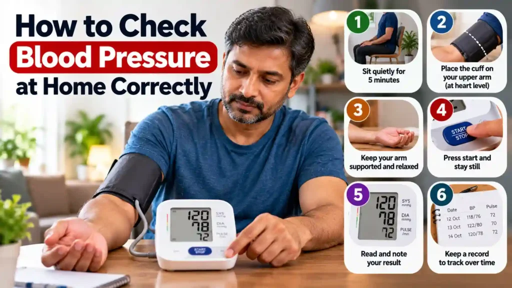 How to Check Blood Pressure at Home Correctly