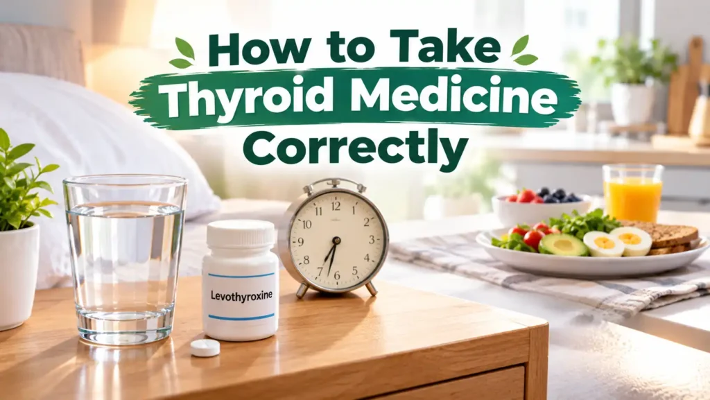 How to Take Thyroid Medicine Correctly