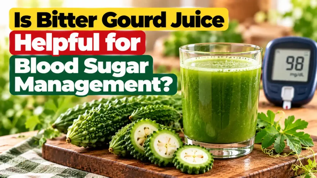 Is Bitter Gourd Juice Helpful for Blood Sugar Management