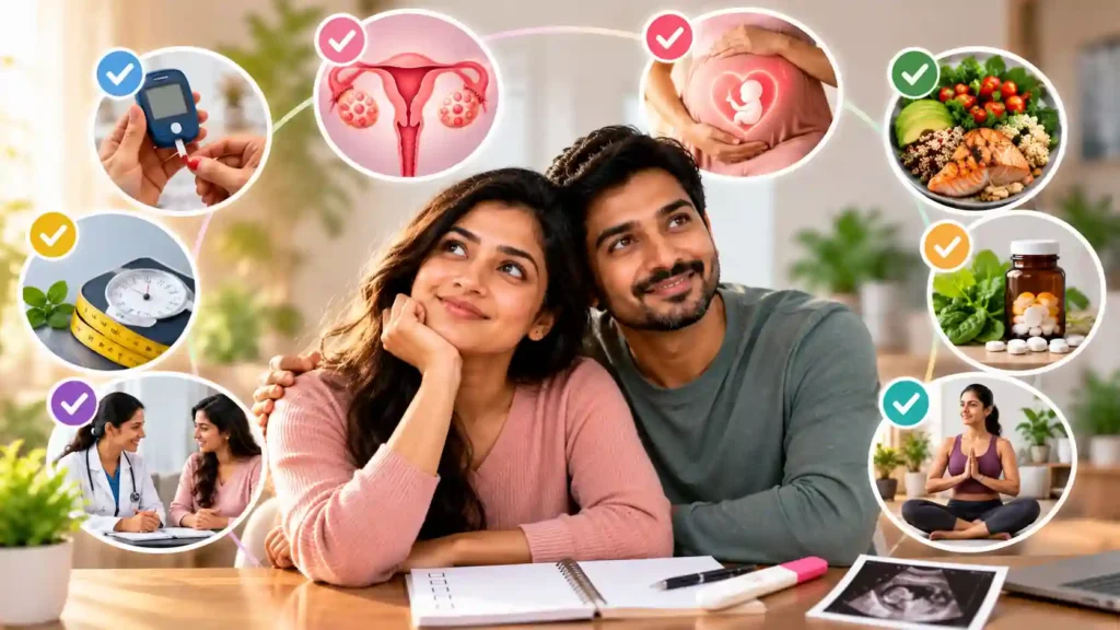 Planning Pregnancy With Diabetes or PCOS A Checklist