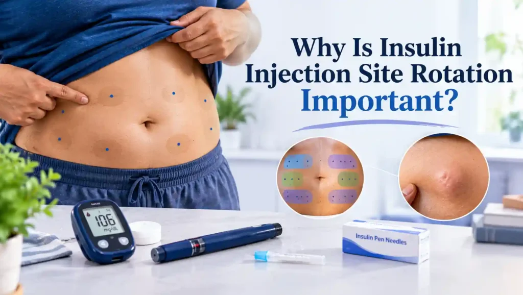 Precautions For Using Insulin Injection Sites