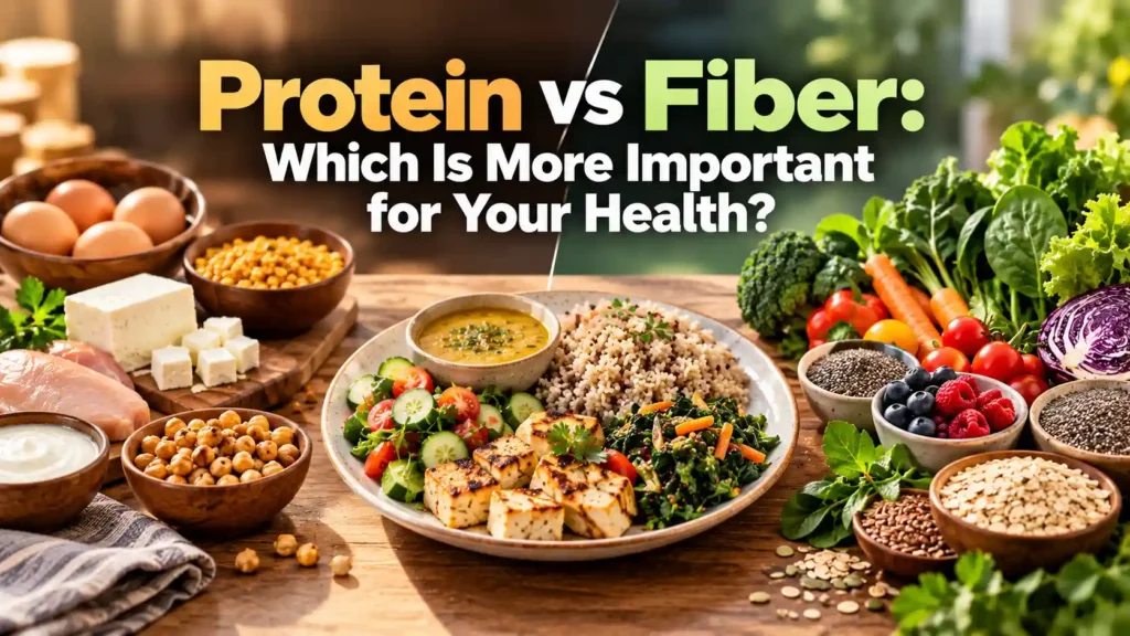 Protein vs Fiber