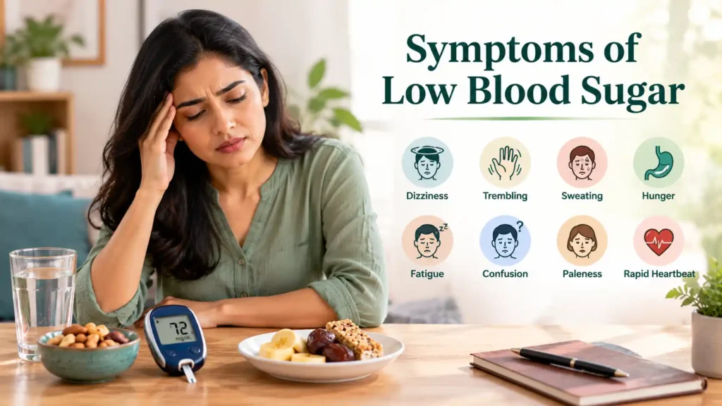 Symptoms of Low Blood Sugar