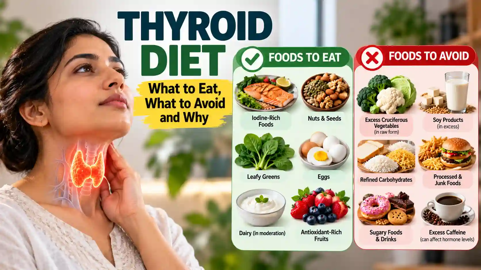 Thyroid Diet: What to Eat, What to Avoid and Why