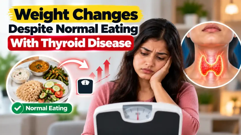 Weight Changes Despite Normal Eating With Thyroid Disease