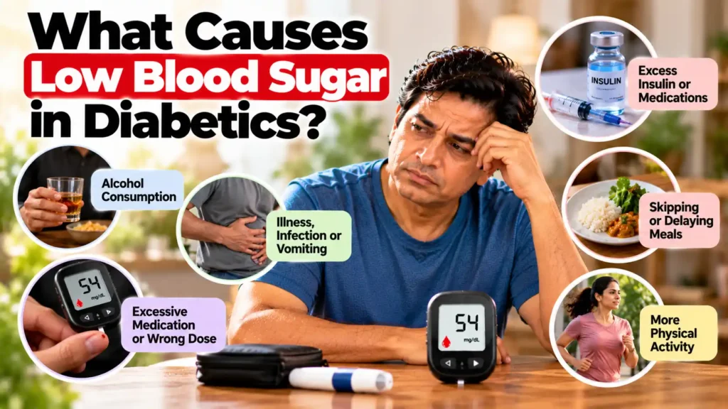 What Causes Low Blood Sugar in Diabetics