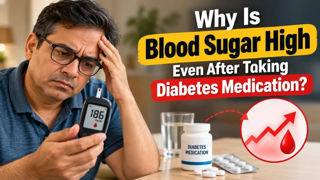 Why Is Blood Sugar High Even After Taking Diabetes Medication