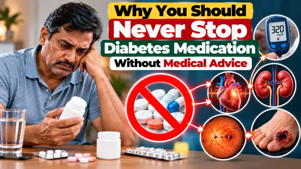 Why You Should Never Stop Diabetes Medication Without Medical Advice
